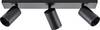 Deko Light 348250 Can Tilt eckig, 3x 7,5 W GU10, Schwarz Deckenaufbauleuchte GU10 7.5 W Schwarz