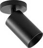 Deko Light 348252 Can Tilt rund, 1x 7,5 W GU10, Schwarz Deckenaufbauleuchte GU10 7.5 W Schwarz