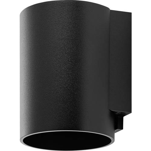 Deko Light Can IP65, 1x 7,5 W GU10, Schwarz 731224 Wandaufbauleuchte GU10 7.5 W Schwarz