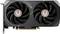 Eine Gaming-Grafikkarte mit zwei Lüftern und der Aufschrift 'ZOTAC GAMING' auf der Vorderseite. Die Karte ist für den PC-Einbau konzipiert.