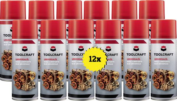 TOOLCRAFT  TO-9919803x12 Universalöl 12 St.