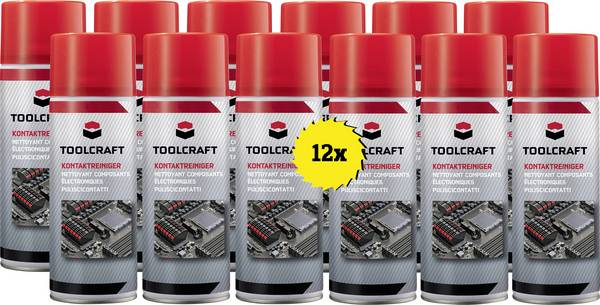 TOOLCRAFT  TO-9919812x12 Kontaktreiniger  12 St.