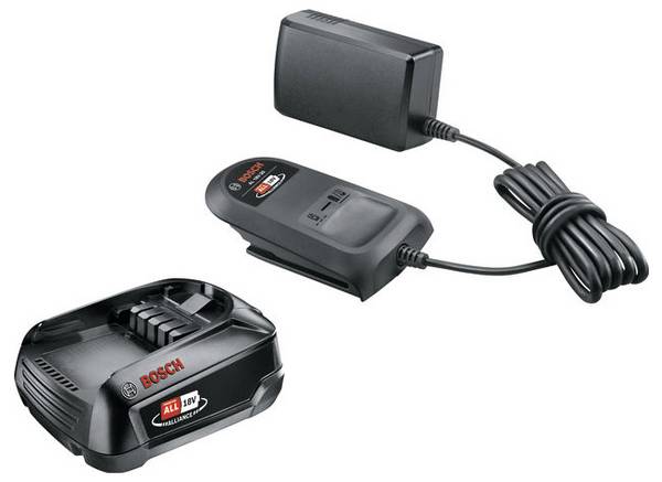 Bosch Home and Garden 1600A02CK7 1600A02CK7 Werkzeug-Akku und Ladegerät  18 V 2000 mAh