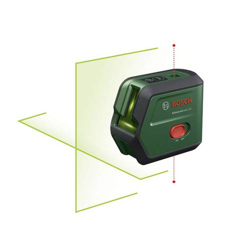 Bosch Home and Garden AdvancedLevel 2G Kreuzlinienlaser Reichweite (max.): 15 m