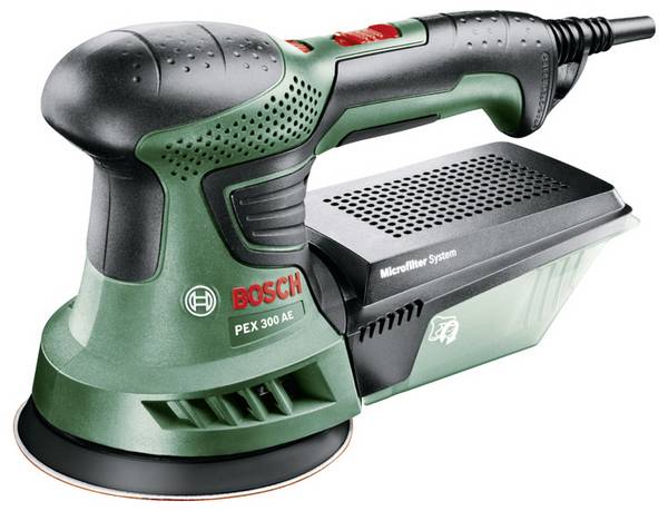 Bosch Home and Garden PEX 300 AE 06033A3004 Exzenterschleifer inkl. Koffer 270 W Ø 125 mm