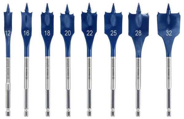 Bosch Accessories 2608902111 Flachfräsbohrer-Set 1 St.