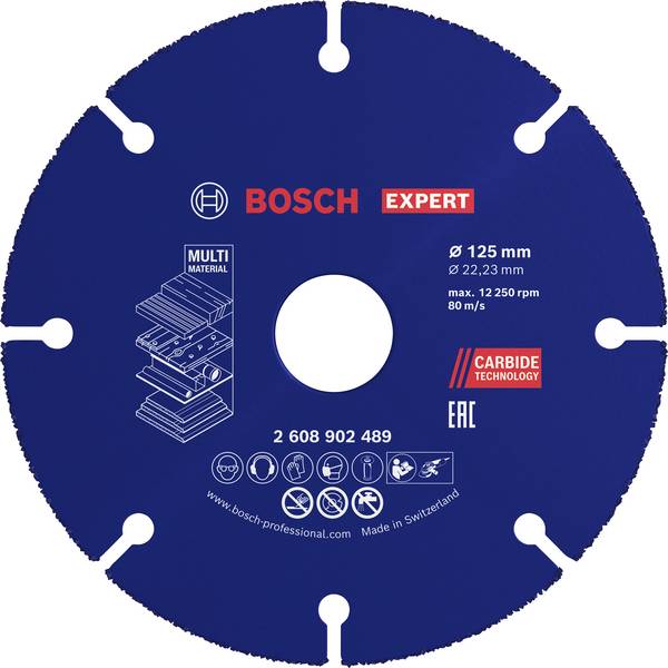 Bosch Accessories 2608902489 2608902489 Trennscheibe 1 St. Verbundwerkstoffe