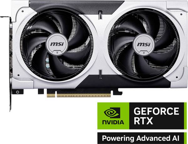 MSI Grafikkarte Nvidia GeForce RTX 5060 Ti GeForce RTX 5060 Ti  8 GB GDDR7-RAM PCIe x16  DisplayPort Übertaktet / Overclocked
