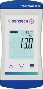 Senseca ECO 130-E1.5-SET Temperatur-Messgerät -65 - 40 °C Fühler-Typ K mit Tauch-/ Einstechfühler