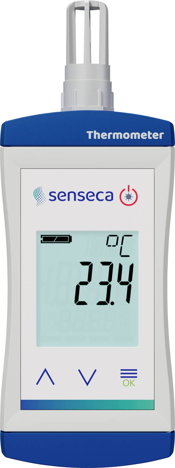 Senseca ECO 123-AIR Temperatur-Messgerät -25 - +70 °C Fühler-Typ Pt1000