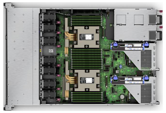 HP Rack-Server PC P81840-425 AMD Epyc 9115 64 GB RAM 480 GB SSD P81840-425-3