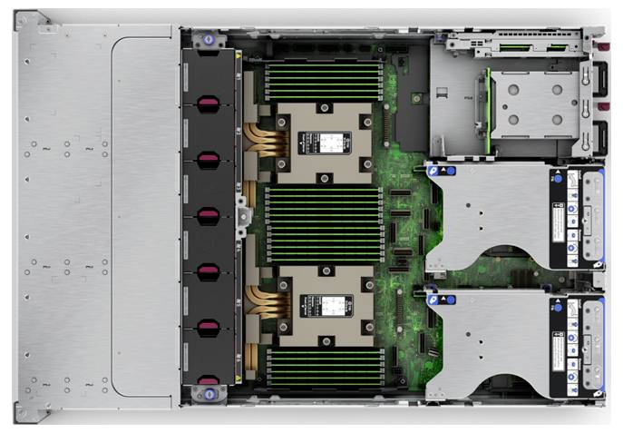 HP Rack-Server PC P81842-425 AMD Epyc 9015 64 GB RAM 480 GB SSD P81842-425-3