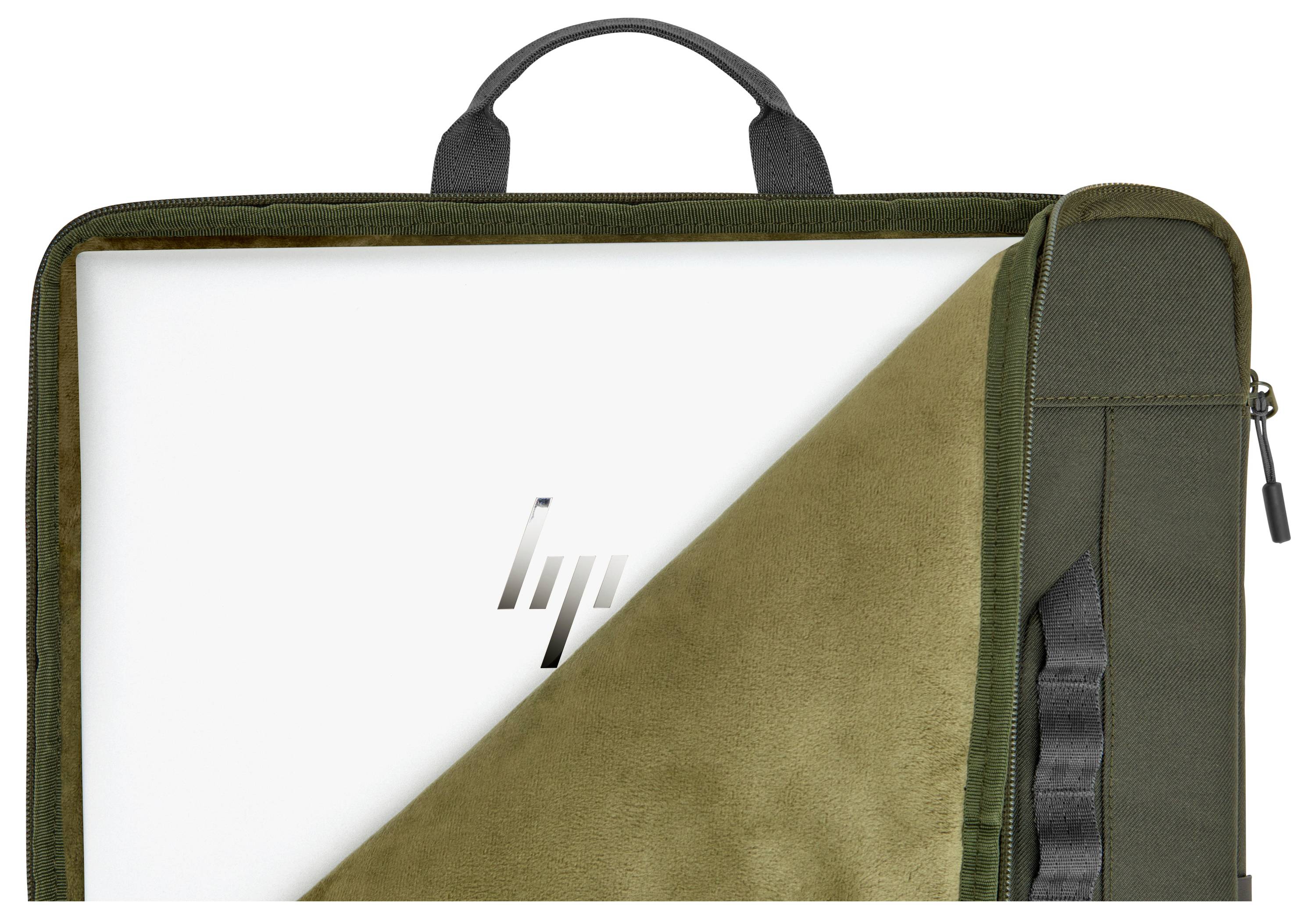 HP Notebook Hülle 9J4C3AA Passend für maximal: 39,6 cm (15,6") Grün, Grau-2