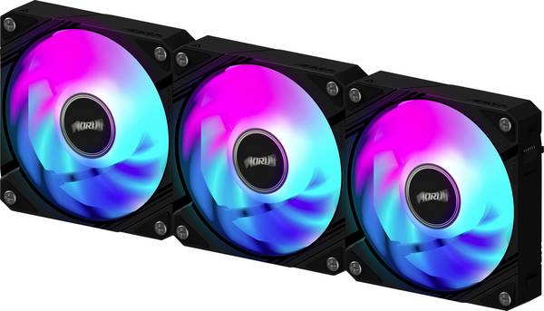 Gigabyte GP-ECFAN1203 PC-Gehäuse-Lüfter Schwarz (B x H x T) 120 x 25 x 120 mm