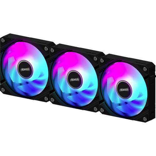 Gigabyte GP-ECFAN1203 PC-Gehäuse-Lüfter Schwarz (B x H x T) 120 x 25 x 120 mm