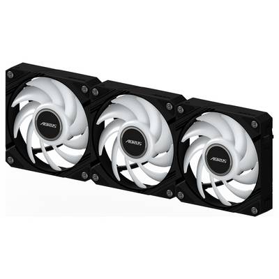 Gigabyte GP-ECFAN1203 PC-Gehäuse-Lüfter Schwarz (B x H x T) 120 x 25 x 120 mm-4