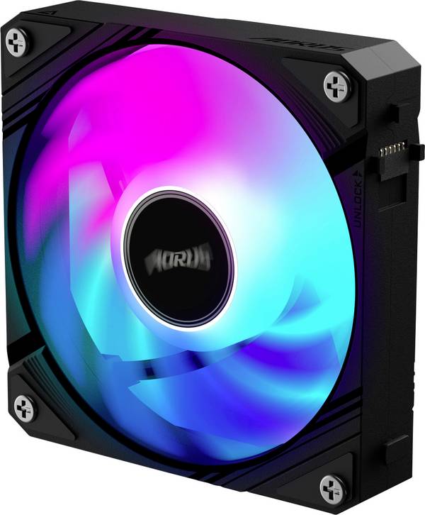 Gigabyte GP-ECFAN1201 PC-Gehäuse-Lüfter Schwarz (B x H x T) 120 x 25 x 120 mm