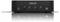 Schwarzer Asus Mini-PC mit vier USB-Anschlüssen und Einschaltknopf auf der Vorderseite, modern und kompakt gestaltet.
