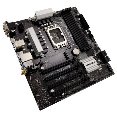 BioStar B760MXC PRO Mainboard Sockel (PC) Intel® LGA 1700 Formfaktor (Details) Micro-ATX Mainboard-Chipsatz Intel® B760-2
