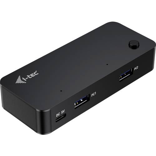 Thumbnail - i-tec CAKVMHUB2A2C USB-Kombi-Hub Schwarz