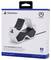 'PlayStation Twin Charging Station' auf der Verpackung abgebildet. Diese dient zum gleichzeitigen Laden von zwei PS5-Controllern.