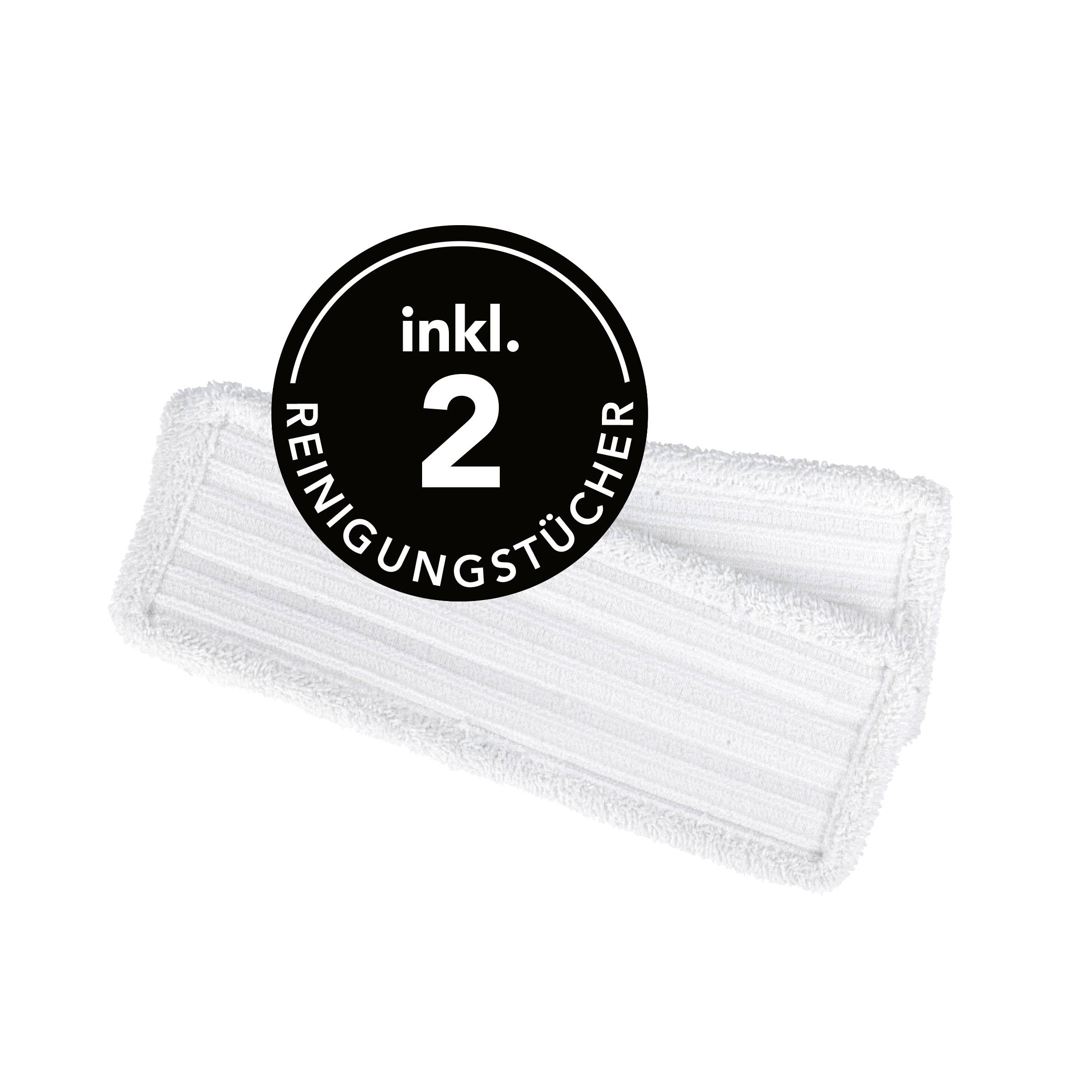 Maxxmee 00469 Akku-Vibrationsmopp Bodenwischer Weiß, Grau 1 St.-12