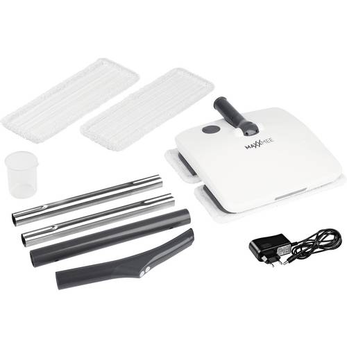 Maxxmee 00469 Akku-Vibrationsmopp Bodenwischer Weiß, Grau 1 St.