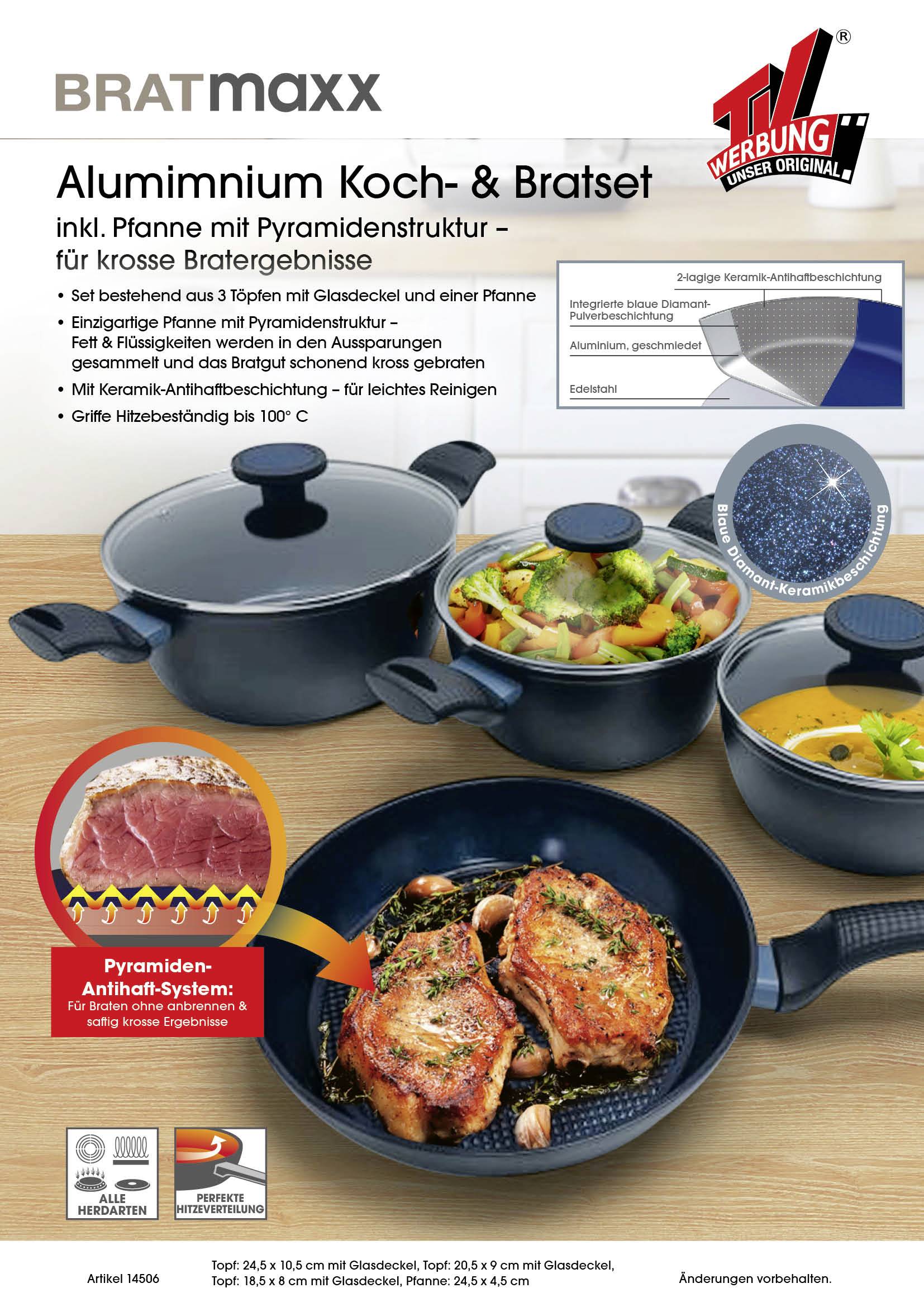 Bratmaxx 14506 Kochtopf-Set 7teilig-13