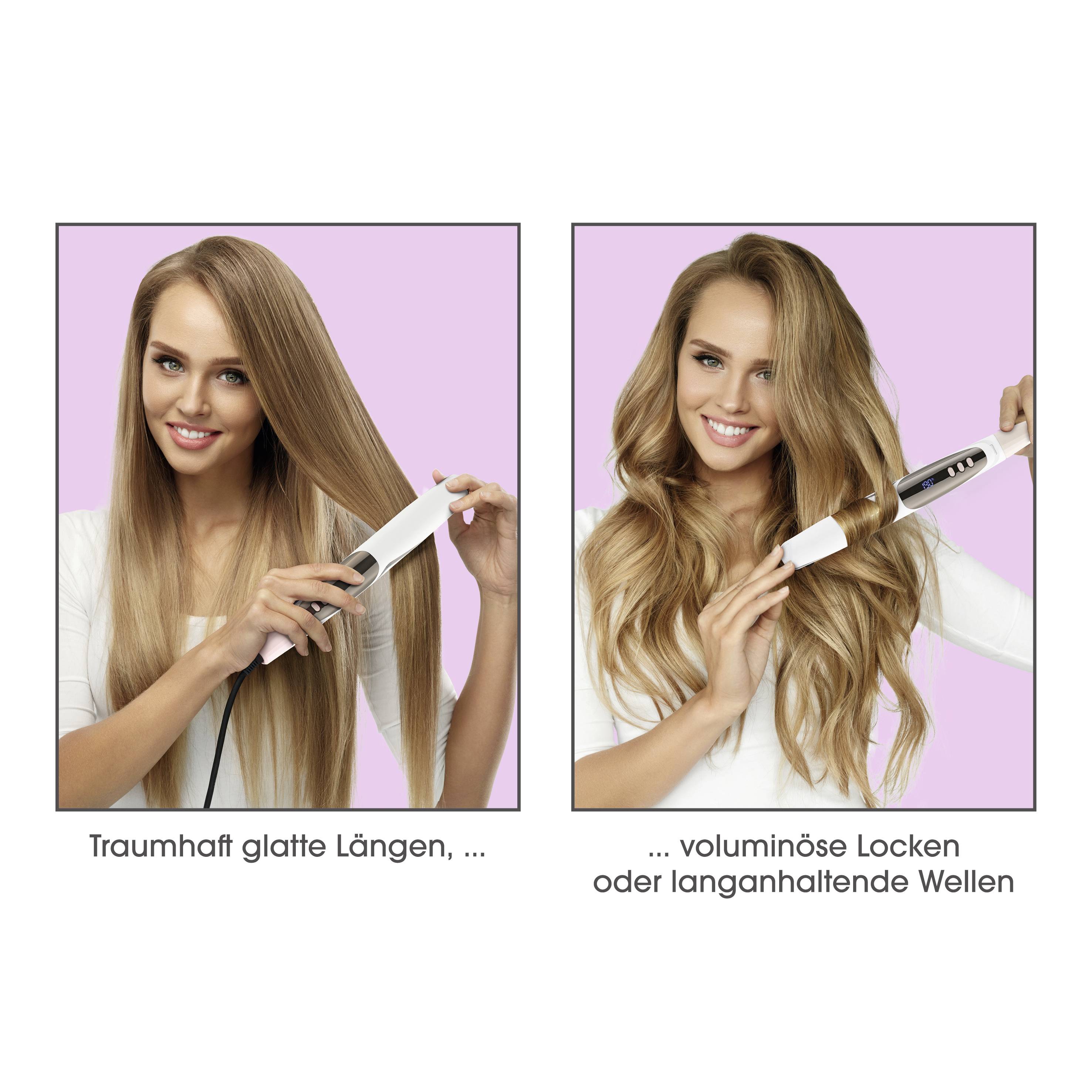 VitalMaxx Curl & Straight Glätteisen-12