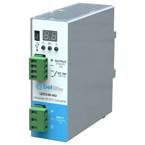 Belfuse LDD240-WU Hutschienen-Netzteil (DIN-Rail) DC/DC 240 W Inhalt 1 St.