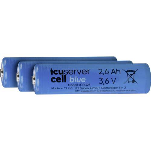 ICU CellPower Blau Spezial-Akku Li-Ion 2600 mAh 1.2 V 1 St.