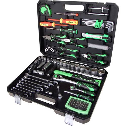 KS Tools 512.0107 COMPETITION 1/4+1/2 Universal-Werkzeug 512.0107 Werkzeugset Universal 106teilig