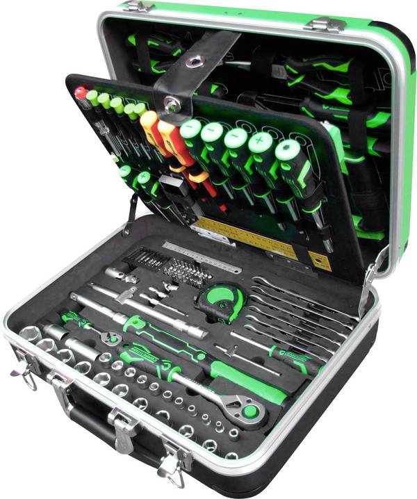 KS Tools 512.0147 COMPETITION 1/4"+1/2" Universal-Werkzeug 512.0147 Werkzeugset Universal im Koffer