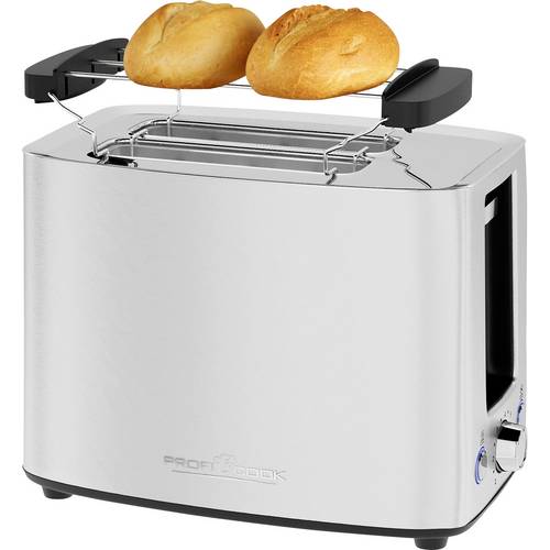 Thumbnail - Profi Cook PC-TA 1279 Toaster mit Brötchenaufsatz Edelstahl
