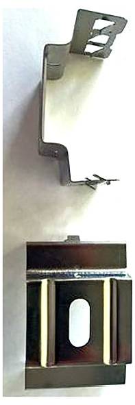 Pracht 0604221 Abhängeklammer 0604221-LUNA_Klammer 2 St.