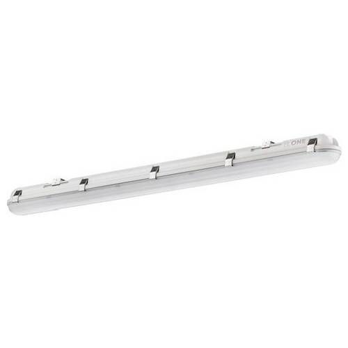 Pracht 5852234 5852234-LUNA_BL_ONE LED-Feuchtraum-Wannenleuchte LED Lichtquelle durch Elektrofachkraft austauschbar 52 W