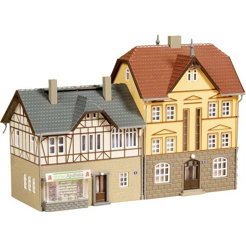 Auhagen 12354 H0, TT Wohnhäuser Bahnhofstraße 2/4
