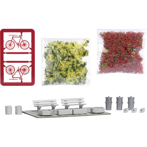 Busch 1846 H0 Ausgestaltungs-Set Beton Bausatz