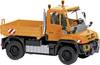 Busch 50934 H0 LKW Modell Mercedes Benz Unimog U 430, Verkehrsorange