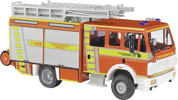 Busch 43820 H0 Einsatzfahrzeug Modell Mercedes Benz MK 94 1224 FW Rhede