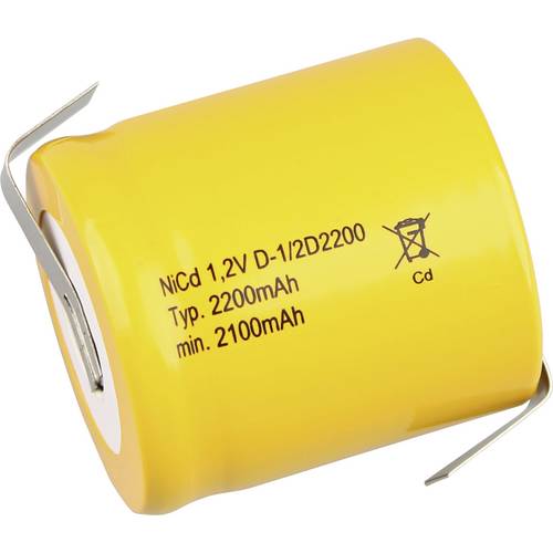 Mexcel Spezial-Akku 1/2 D NiCd 1.2 V 2200 mAh 1 St.
