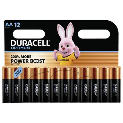 Duracell Plus AAA-Batterien, 4er-Pack. Bis zu 100% längere Lebensdauer mit Power Boost Actives. Mit Duracell Hase Maskottchen.