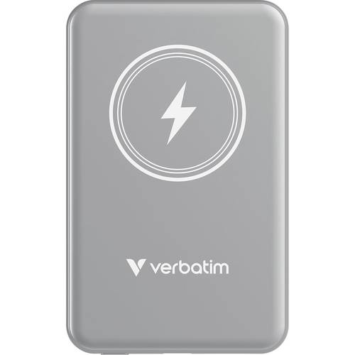 Verbatim Charge n Go Magnetic Wireless Powerbank 5000 mAh Fast Charge, Quick Charge 3.0, USB PD 3.0, Adaptive Fast Charg...