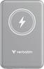 Verbatim Charge 'n' Go - Induktive Power Bank - magnetische Halterung - Li-Pol - 5000 mAh - 20 Watt - 2.4 A - Apple Fast