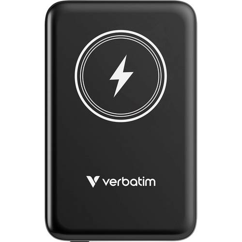Thumbnail - Verbatim Charge n Go Magnetic Wireless Powerbank 10000 mAh Fast Charge, Quick Charge 3.0, USB PD 3.0, Adaptive Fast Char...