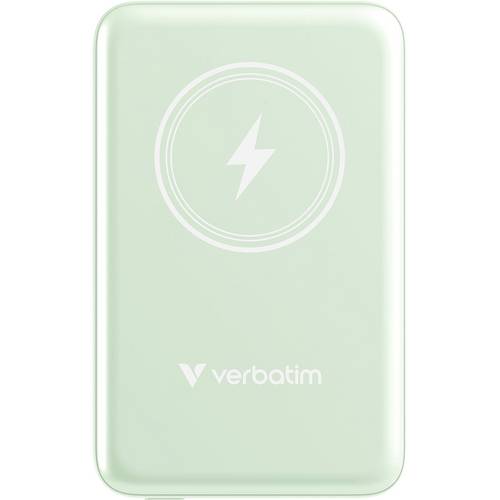 Verbatim Charge n Go Magnetic Wireless Powerbank 10000 mAh Fast Charge, Quick Charge 3.0, USB PD 3.0, Adaptive Fast Char...