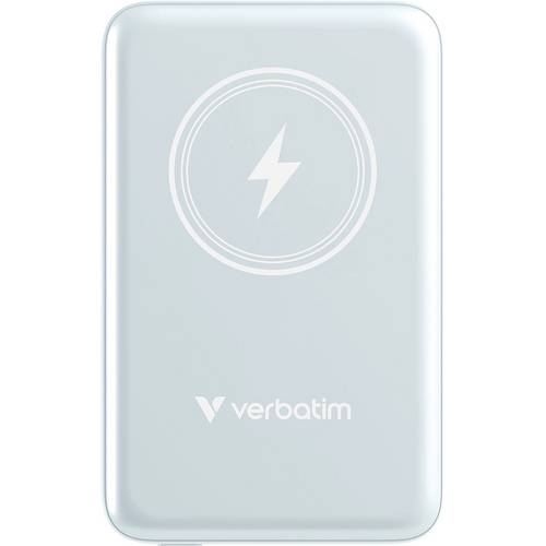 Thumbnail - Verbatim Charge n Go Magnetic Wireless Powerbank 10000 mAh Fast Charge, Quick Charge 3.0, USB PD 3.0, Adaptive Fast Char...