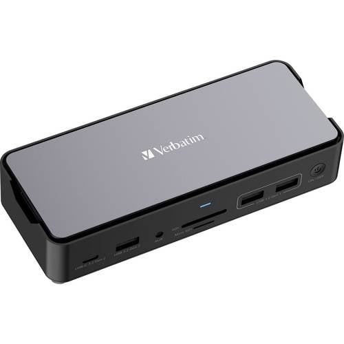 Verbatim USB-C® Dockingstation CDS-155 Passend für Marke Dockingstations: Universal M.2 SSD Steckplatz, USB-C® Power Del...