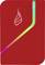 Rote externe Festplatte mit Symbol eines Feuers und Regenbogeneffekt; Marke 'Surefire'.