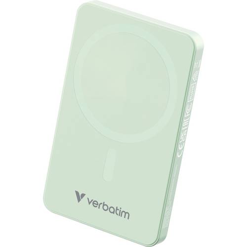 Verbatim Charge n Go Essentials Powerbank 5000 mAh USB PD 3.0, QC 3.0, Adaptive Fast Charge USB-C® Grün
